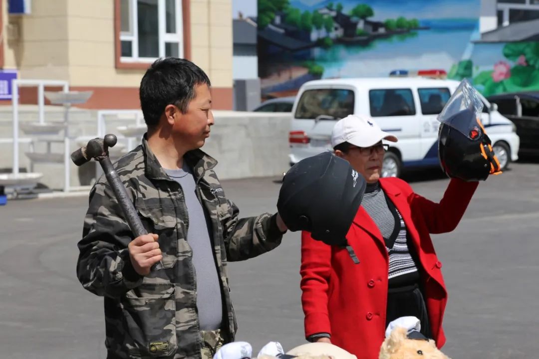 话说交通安全",吉林省"美丽乡村行"交通安全巡回宣讲活动走进辉南县郭