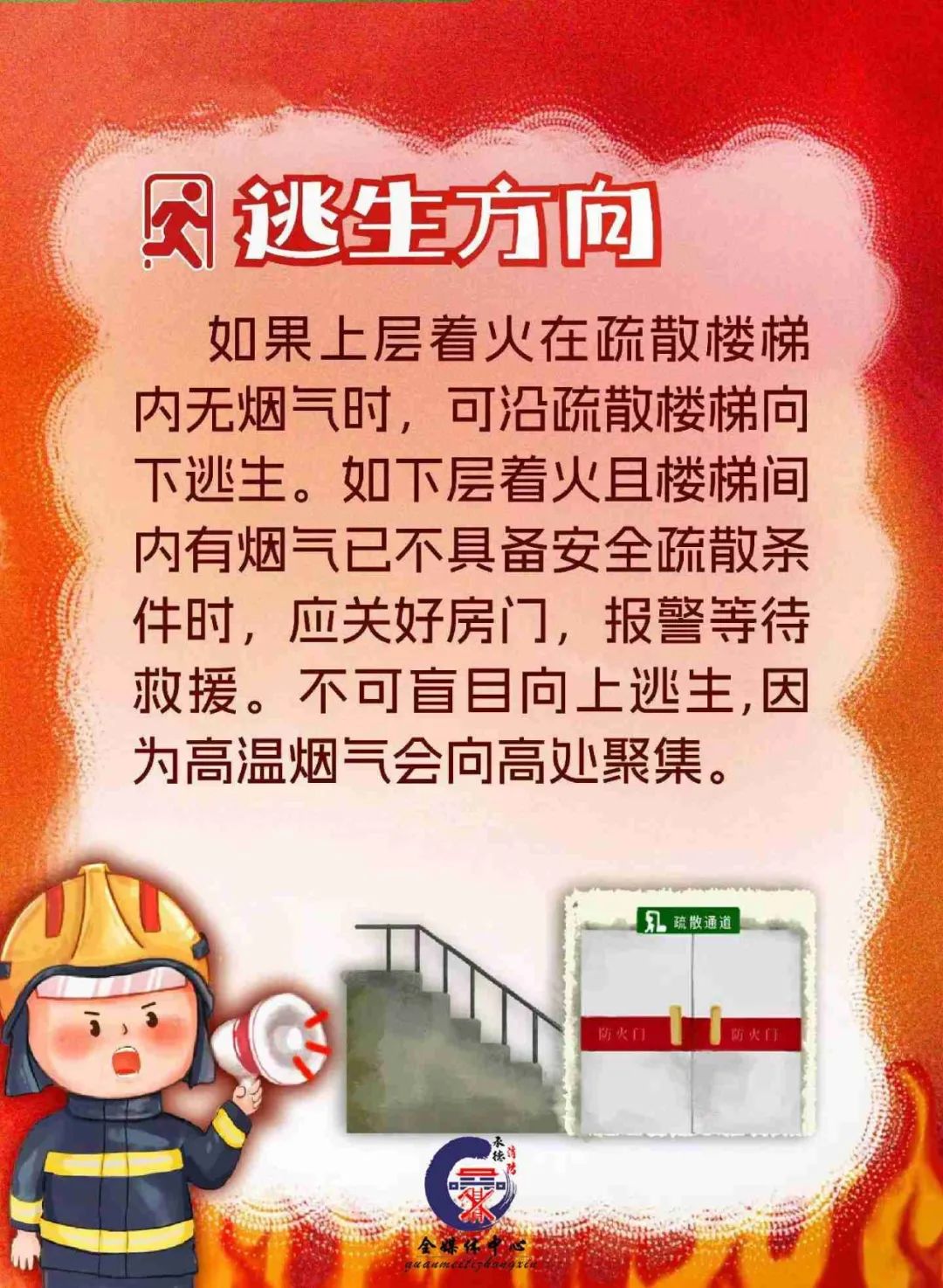 火灾现场逃生指南