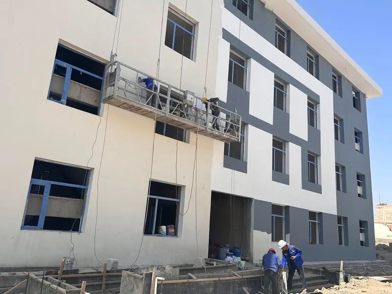 【为民办实事】古浪三中学生宿舍楼建设项目顺利推进中