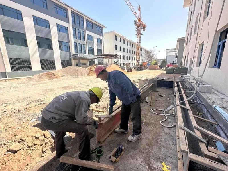 【为民办实事】古浪三中学生宿舍楼建设项目顺利推进中