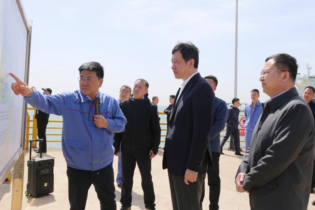 市委副书记,市长王心宇陪同调研.