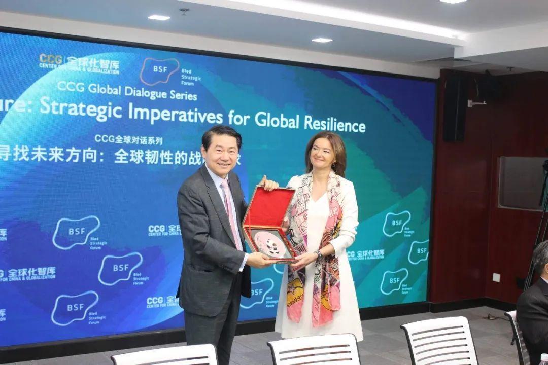 斯洛文尼亚副总理法永在ccg演讲并座谈交流