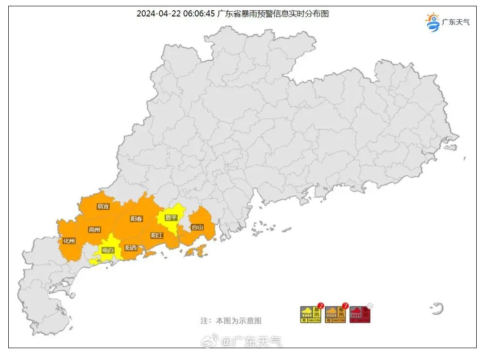 降雨落区叠加,致灾风险高,未来一周全省降水仍频繁