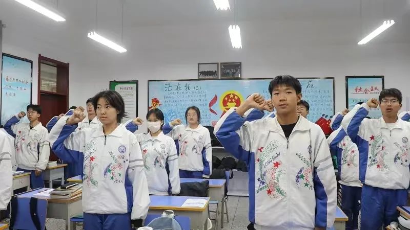 世界地球日,金昌市龙首高级中学的学子沉浸式体验