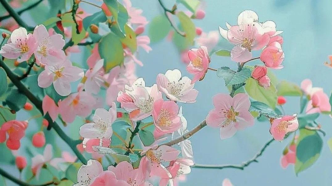 在美丽淡雅的春花里寻觅一种简单的生活