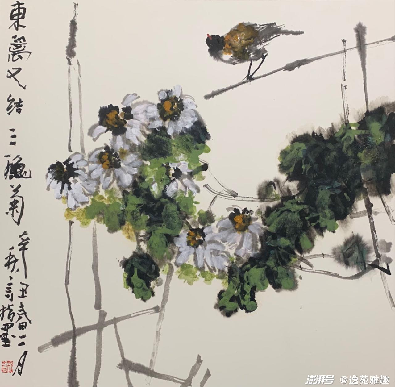 秋韵奇趣,诗意盎然——王秋奇花鸟画作品赏析