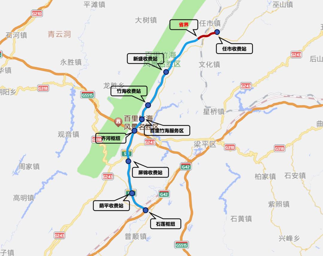 永津高速路线图图片