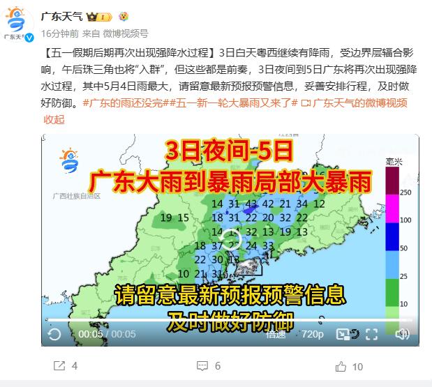 雷雨 大风 冰雹!未来佛山天气