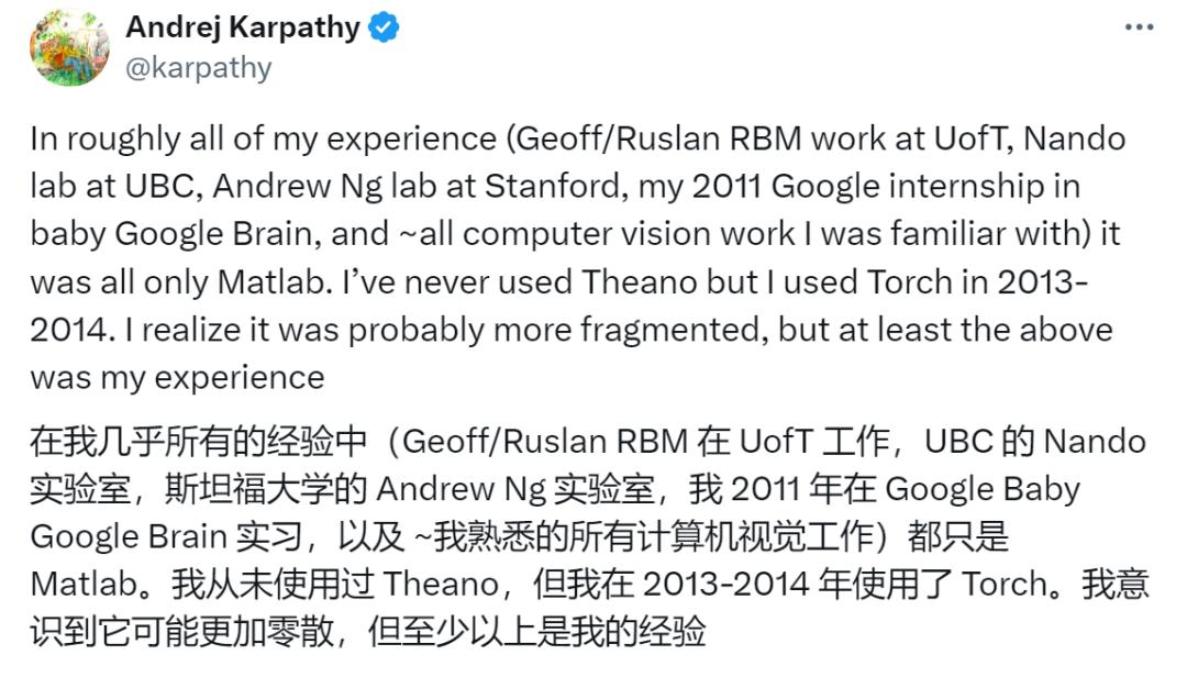12年前上手深度学习，Karpathy掀起一波AlexNet时代回忆杀
