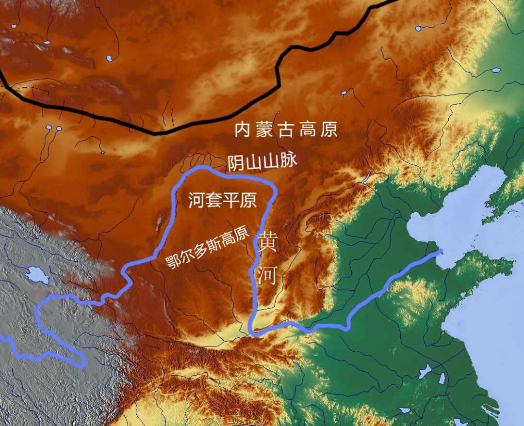 燕山山脉与阴山山脉图片