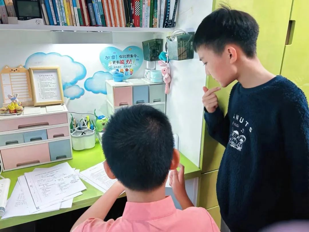 松江学生说:这段特殊的同学情谊将长久地留在心里!