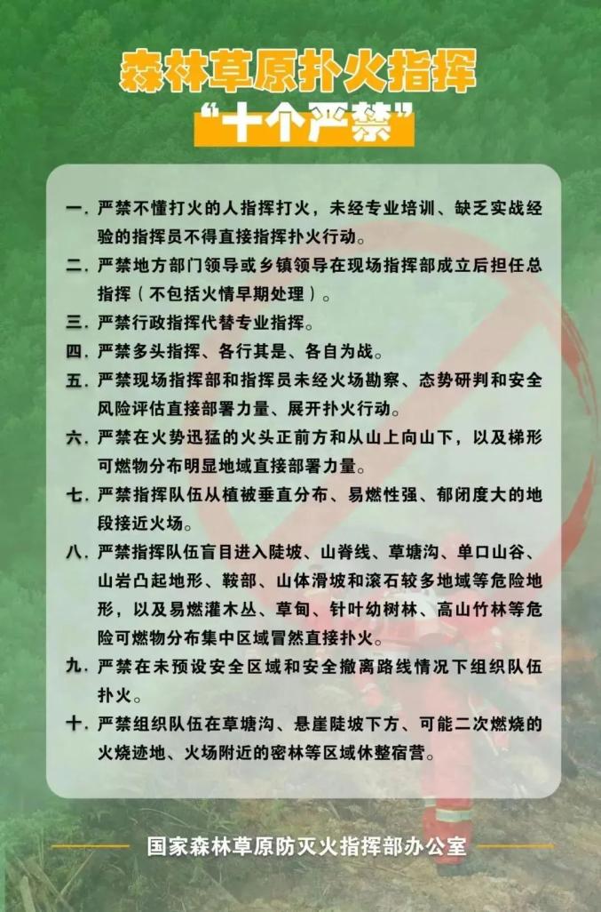 【森林防火】森林草原防灭火知识点