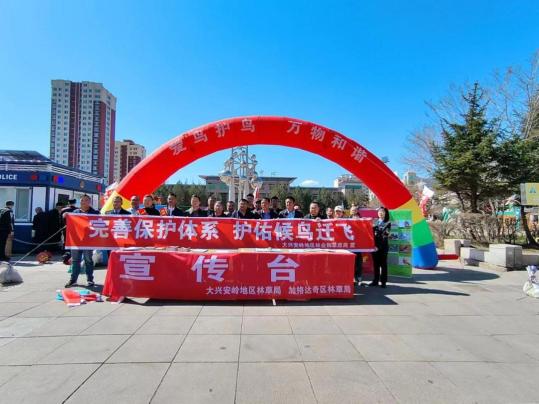 【新闻快车】加格达奇区林业和草原局开展爱鸟周宣传活动