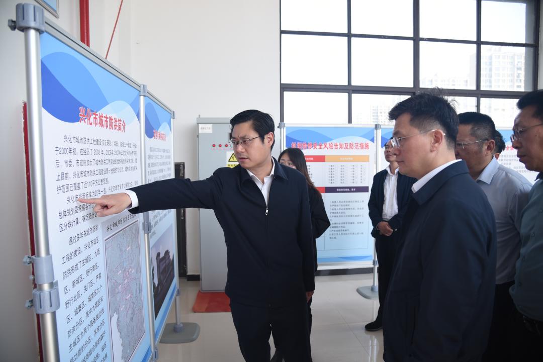 殷俊调研防汛工作