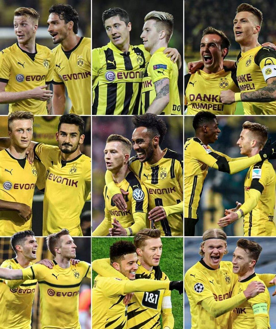 了"老火箭",身旁并肩作战的队友也是换了又换,他看着莱万,格策,京多安