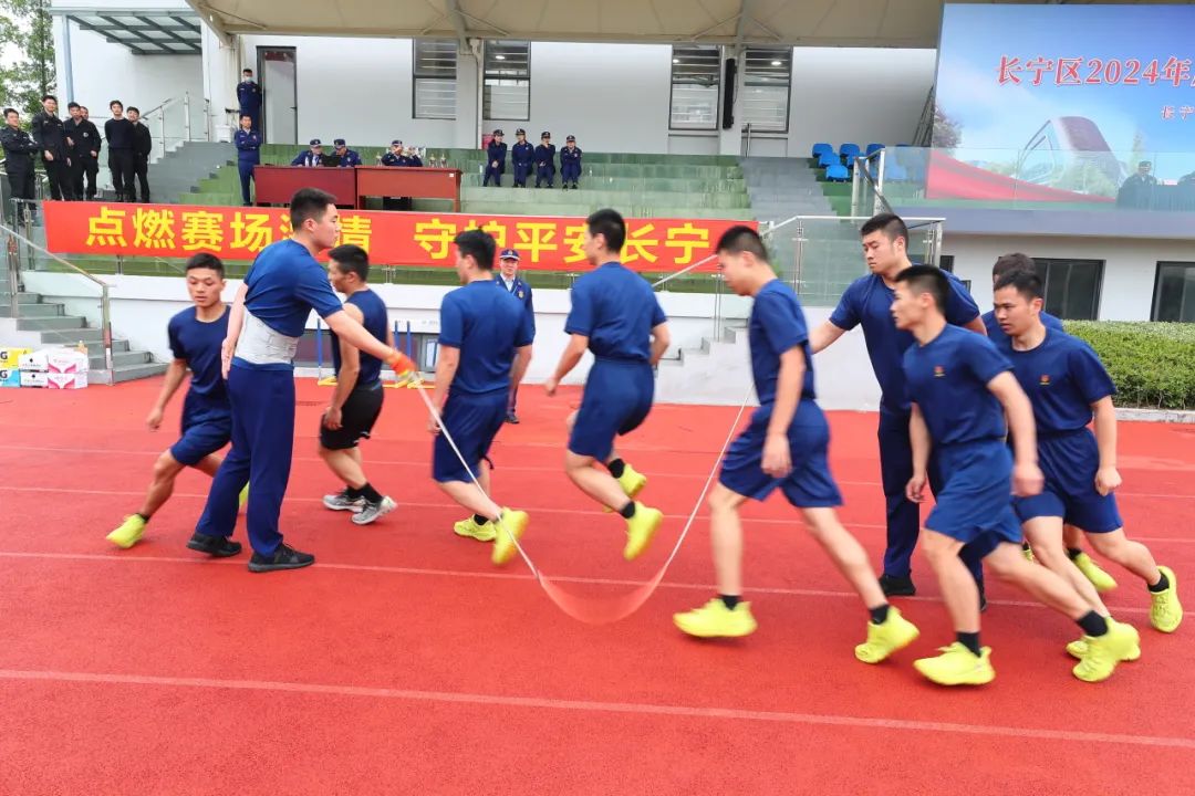 2024年长宁支队春季消防运动会圆满收官!