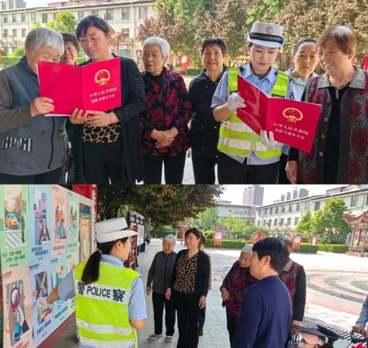 【法润平安 文明相伴】临汾公安交警支队持续开展《道路交通安全法》