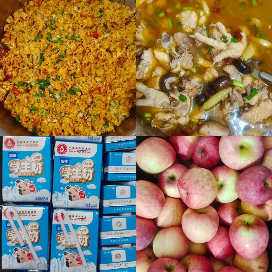 娃在学校吃什么?