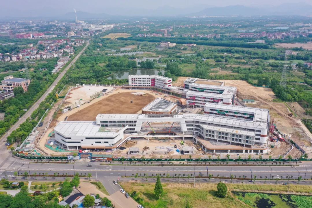 新实验中学↓↓↓一起来看看将在今年9月投入使用兰溪