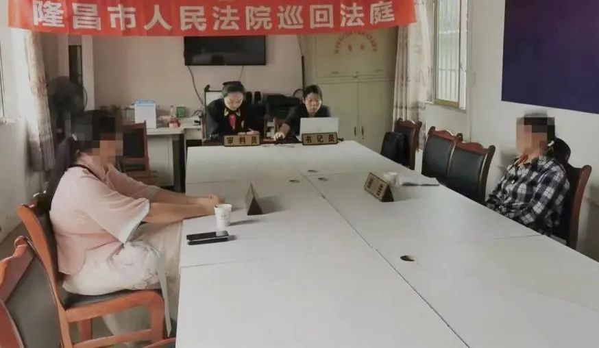 创建枫桥式人民法庭丨隆昌市法院龙市法庭巡回审判 成功调解一起侵权