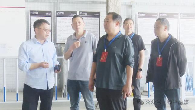 5月7日,镇平县人大常委会党组成员何海涛带队对全县现代物流业发展