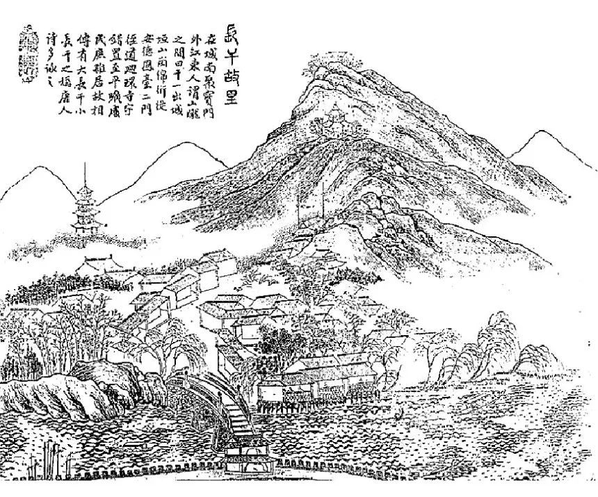 因紧邻八方通衢的秦淮河,长干里逐渐成为兴旺的商业区和货物集散地,一