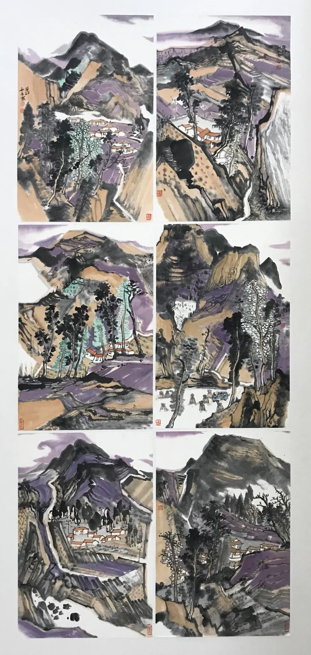 作品欣赏|"丹青溢彩·会心独造"定西市中国画册页展(一)