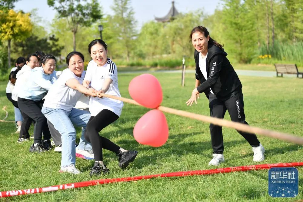趣味运动会 迎接护士节
