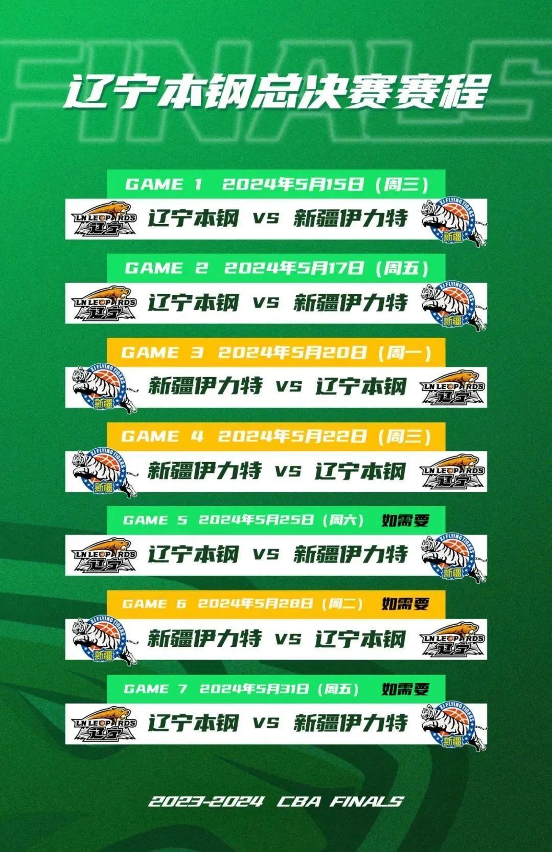 cba总决赛辽宁对新疆门票正式发售!