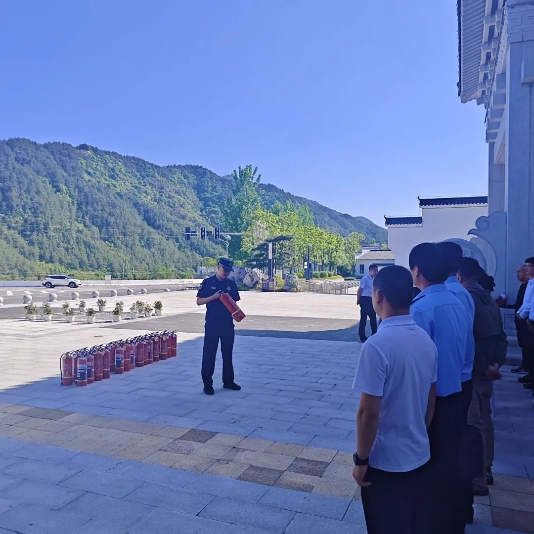 防患未"燃" | 英山县文物消防应急演练在毕昇纪念园开展