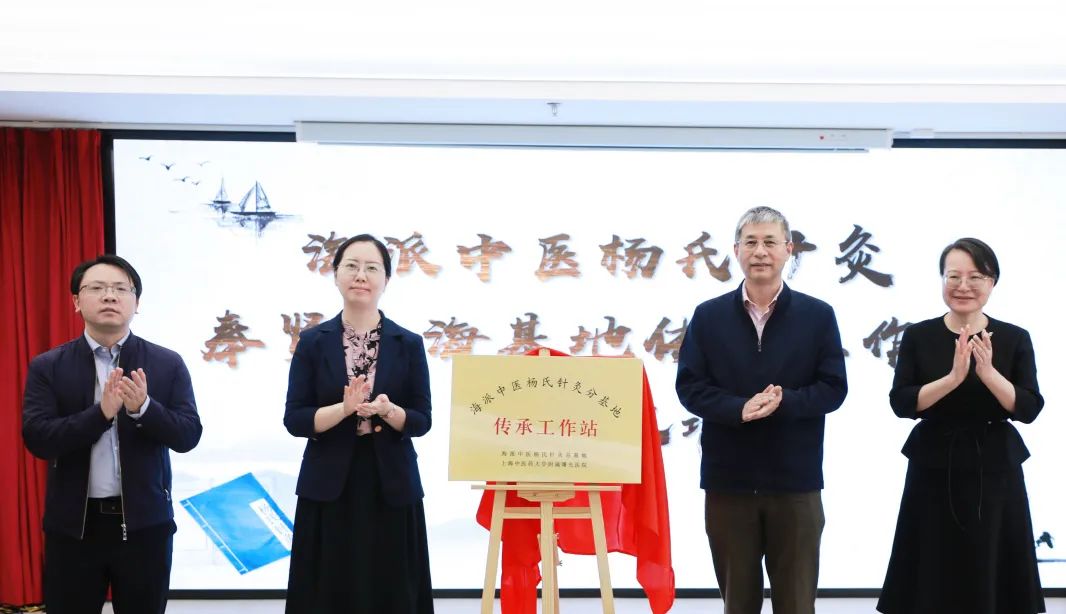 上海中医药大学附属曙光医院针灸科主任沈卫东与区卫生健康工作党委