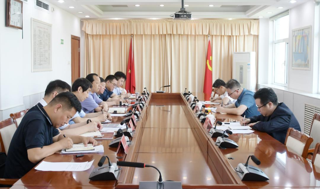 陈珍礼与中健城开(北京)大健康产业集团有限公司副总经理李东阳一行