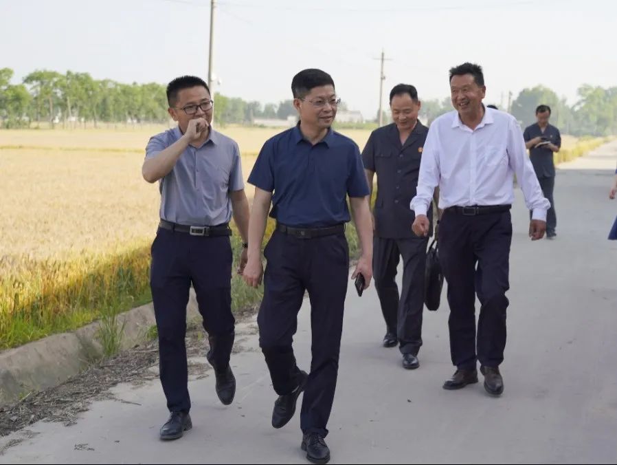 基地,牛棚等地,详细了解了兴豫农机合作社当前生产经营现状和发展规划