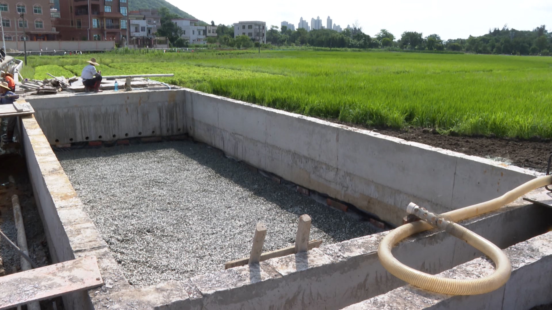 闸坡镇余朝表村投入130多万元建设污水处理池_澎湃号·媒体_澎湃新闻-