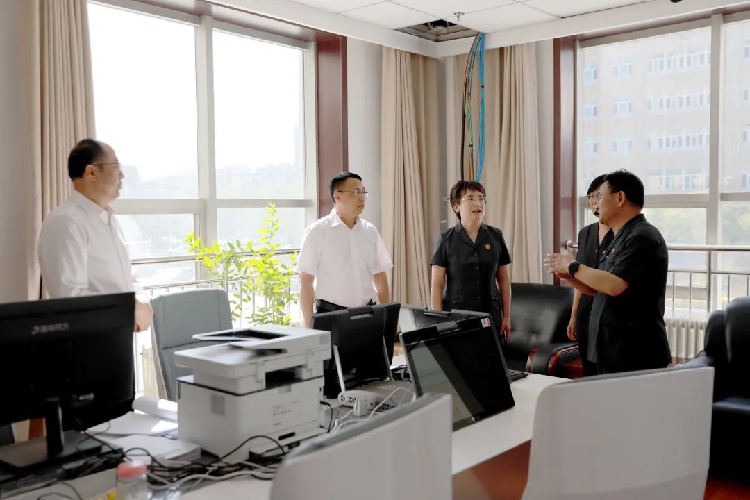 通辽市中院党组书记,院长宋建波到松山区人民法院调研指导工作