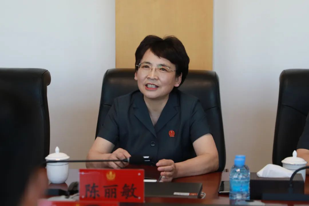 通辽市中院党组书记,院长宋建波到松山区人民法院调研指导工作