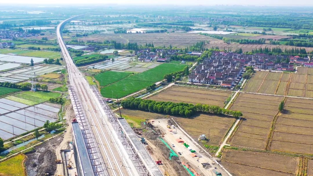 hi青浦|沪苏湖高铁,在线监工啦