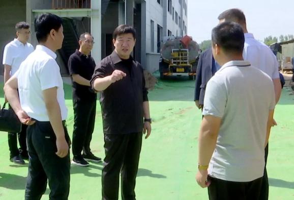 网信安平|【新区提级进行时】县委书记曹向东调研高新区在建项目