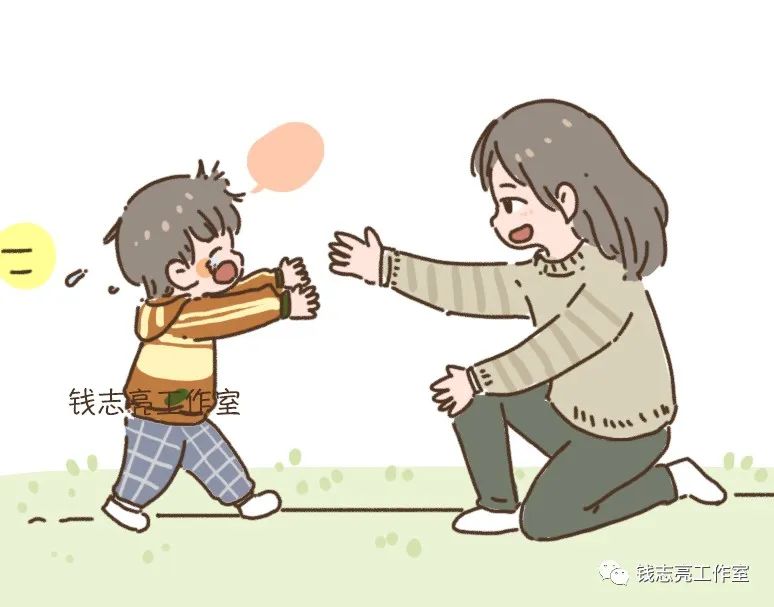 "这时,憨厚的大熊也爬到洞中,它抱了抱狐狸并说道:"嘿!