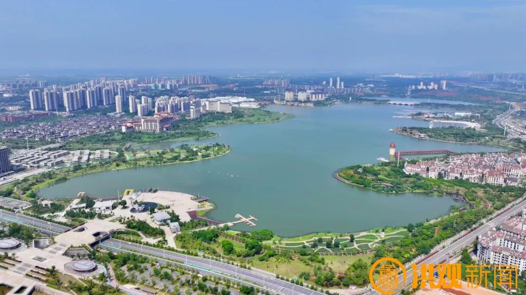 下水试航!14艘新龙舟亮相九龙湖