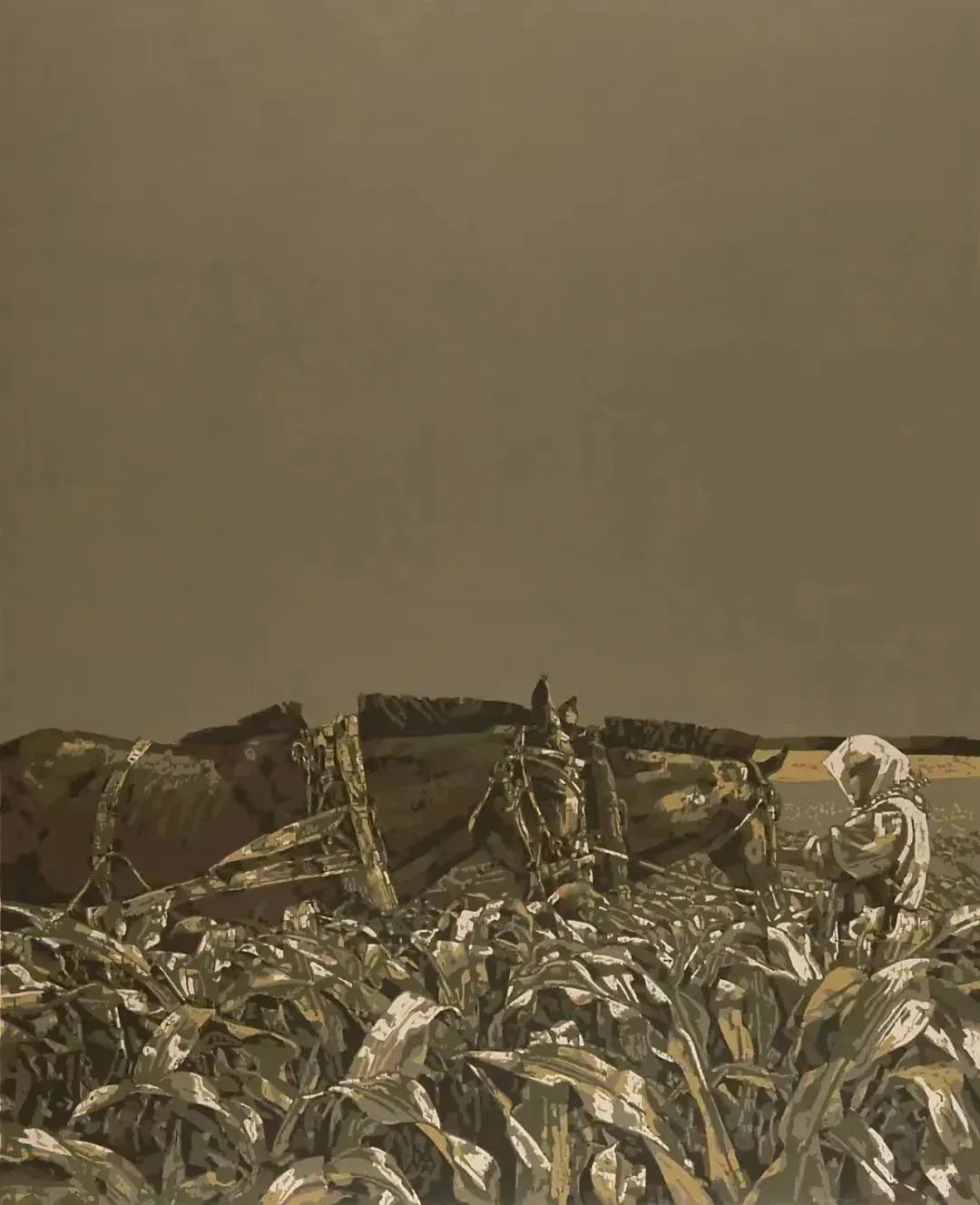 王僖山 在希望的田野上 版画 2011于承佑 晨沐 版画 2013田卫平 太阳