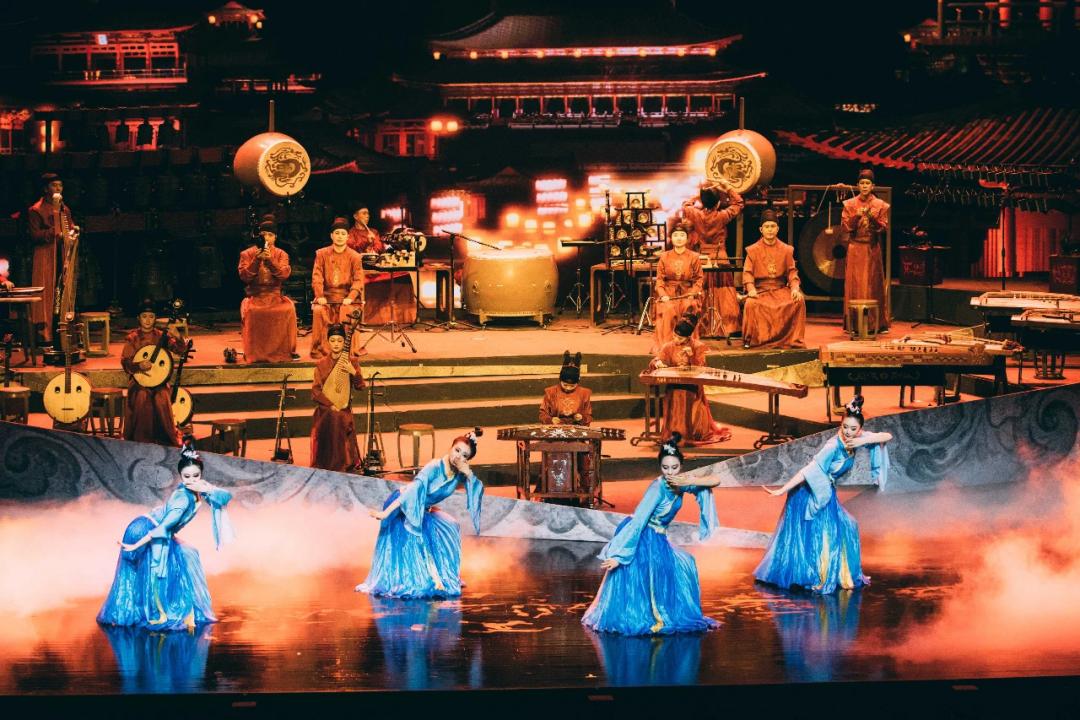 西安鼓乐"国风"吹到了上海前滩,在魔都重温盛唐之夜