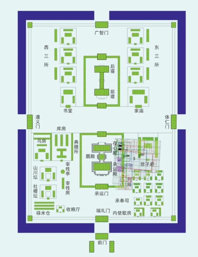 永寿宫内部平面图图片