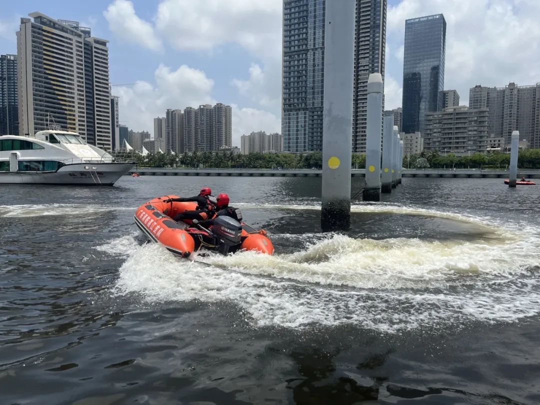 湛江支队举办初级水域救援技术培训班