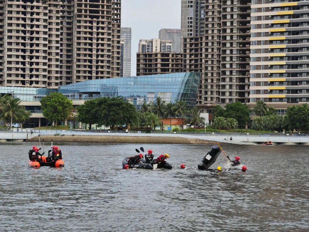 湛江支队举办初级水域救援技术培训班
