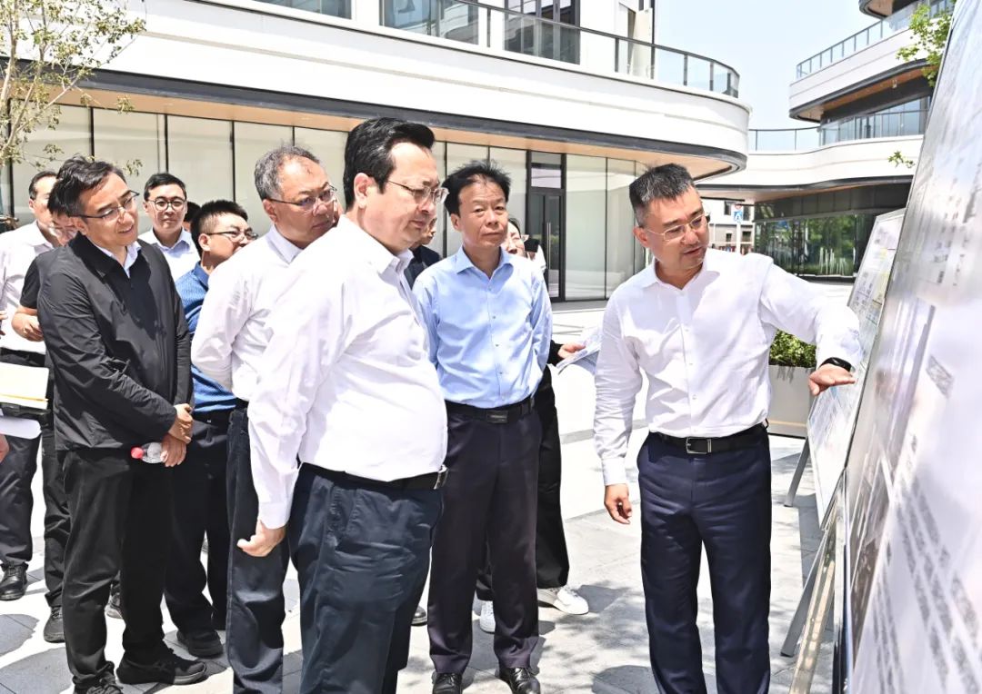 刘向阳摄新区和雄安集团领导路立营,安庆杰,赵丰东,翟伟参加调研.