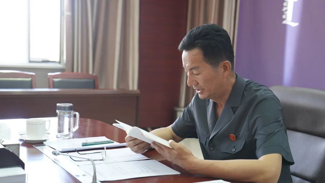 乌拉特后旗人民法院组织召开审判执行工作调度会_澎湃号·政务_澎湃新