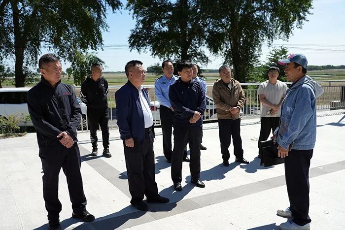 吉林省厅公安厅"警博馆"筹建领导小组深入大安市公安局调研指导工作