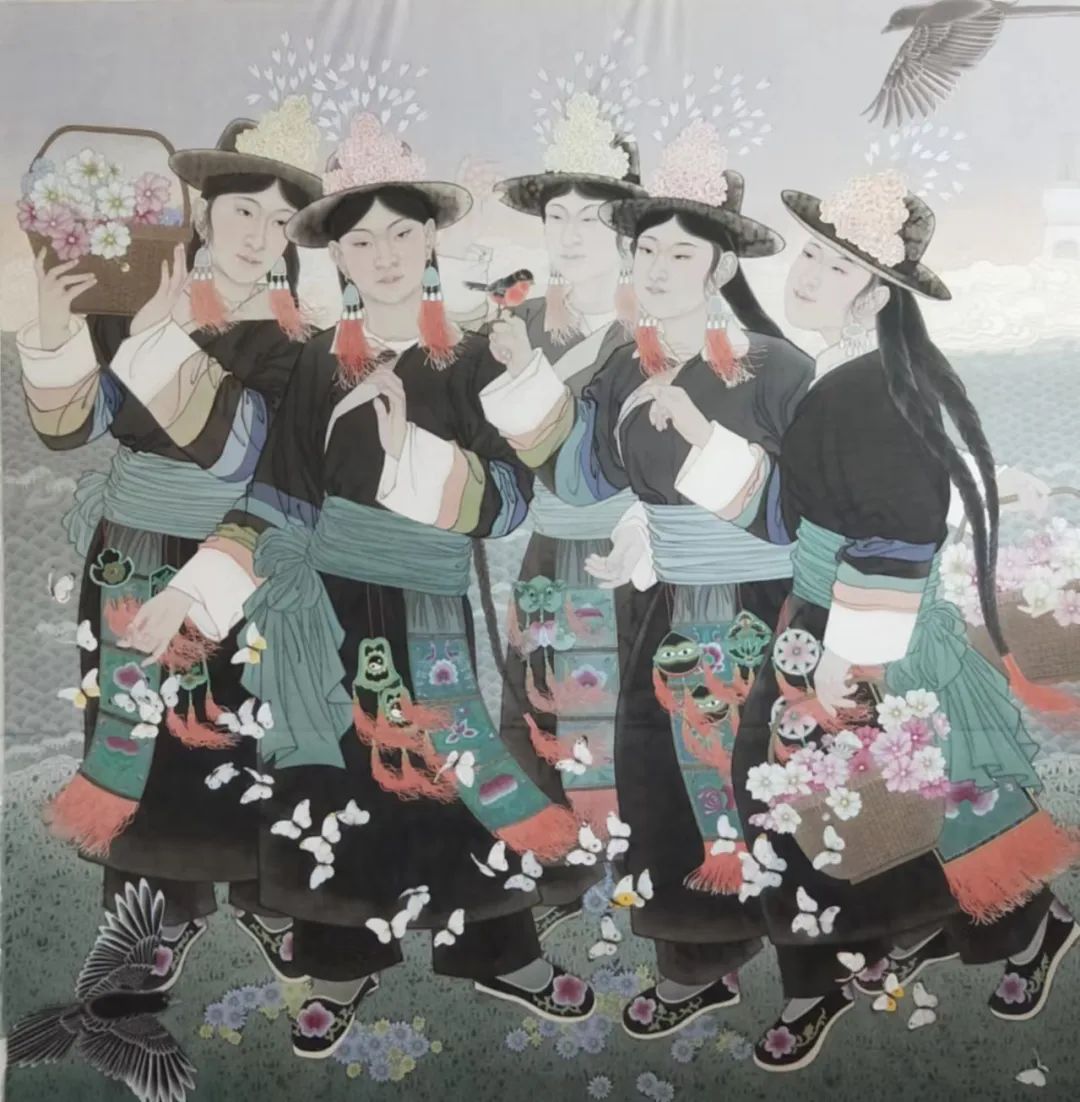 西宁市美术家协会会员入选省十五届美展作品线上展