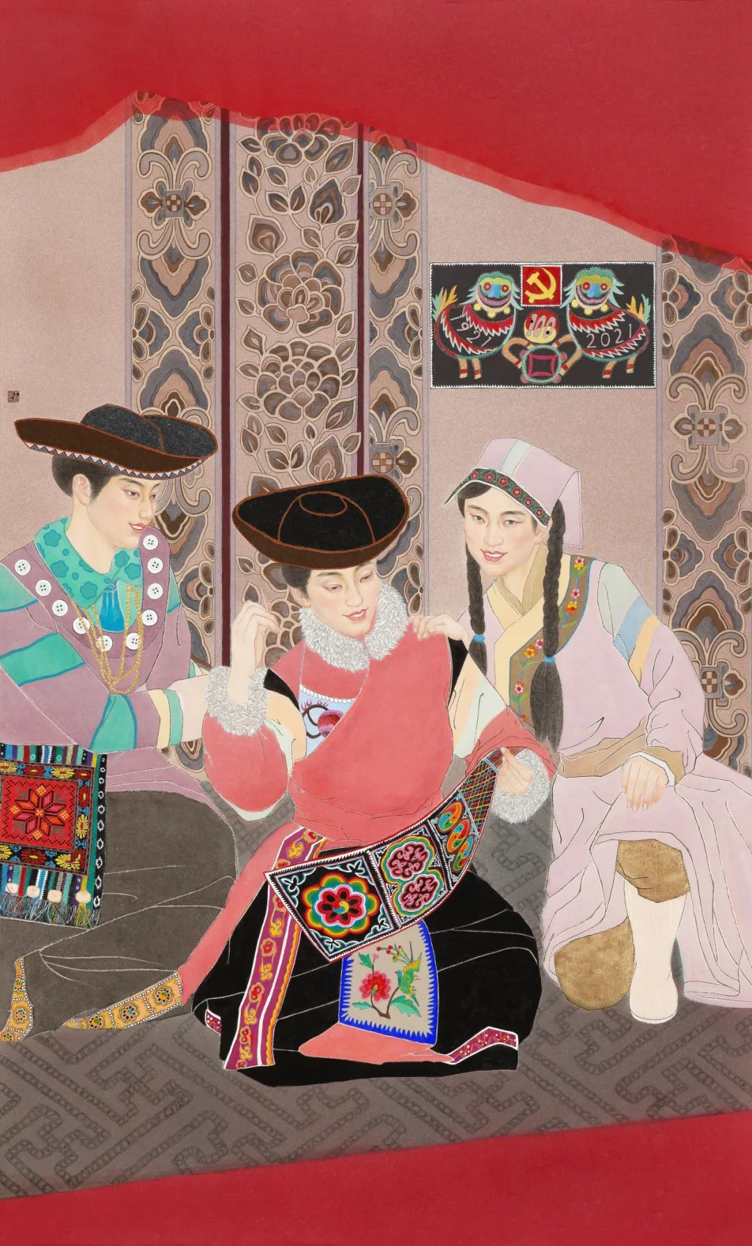 西宁市美术家协会会员入选省十五届美展作品线上展